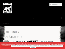 Tablet Screenshot of lighthuntershop.com